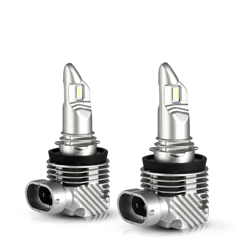 Orelli Lightings H4/H7/H11 LED Headlight Bulbs 2-Pack, 6000K White, 5000lm, 12-24V