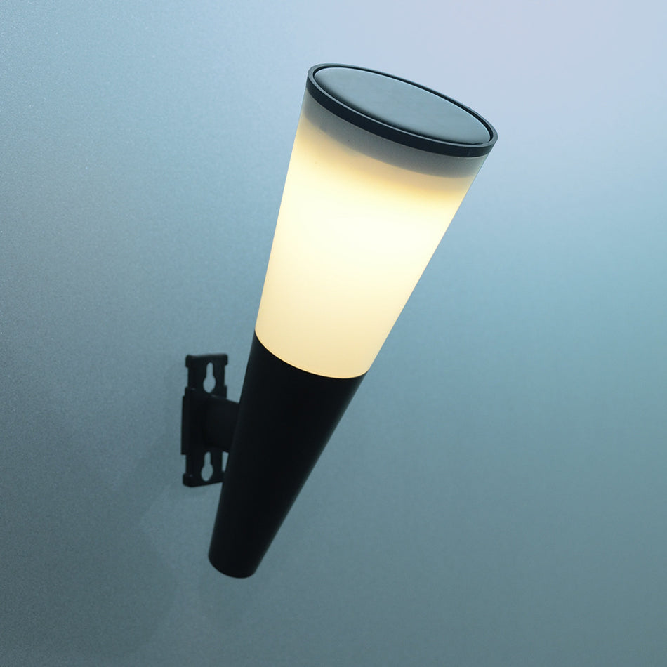 Orelli Lightings Solar LED Dual-Color Wall Light, IP65 Waterproof for Garden and Patio