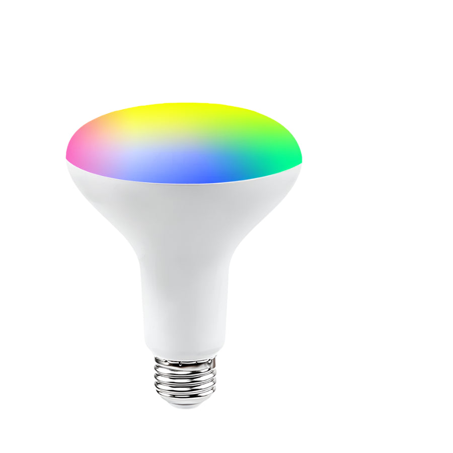 Orelli Lightings BR30 WiFi Smart Bulb, 9W RGBCW Dimmable with Alexa and Google Home