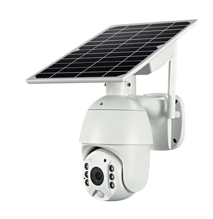 Orelli Lightings 4G/Wi-Fi Solar PTZ Security Camera, 1080P, Outdoor Waterproof, PIR Motion Detection, Night Vision