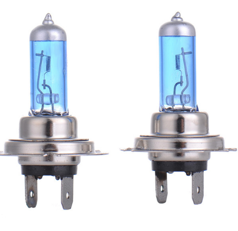 Orelli Lightings H7 Halogen Bulbs 2-Pack, 12V 55W 5000K White, Headlight & Fog Lamp for Vehicles