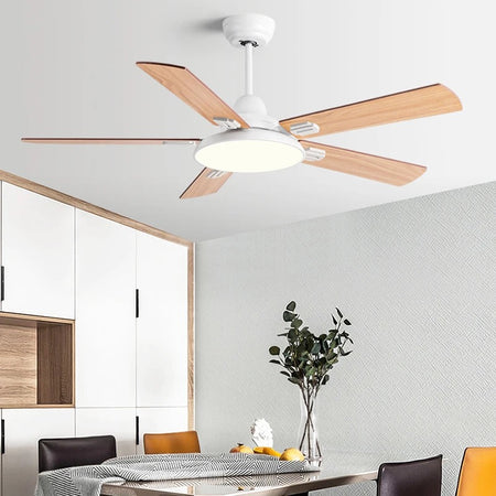 Modern Ventilation Fans Home, Hotel Remote Control Ceiling Fan Living Room, Dining Room, Bedroom Ceiling fan Light