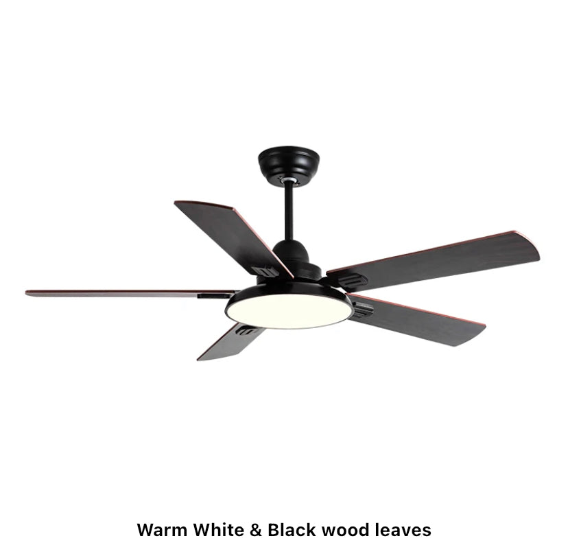 Modern Ventilation Fans Home, Hotel Remote Control Ceiling Fan Living Room, Dining Room, Bedroom Ceiling fan Light
