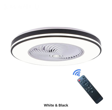 Modern Ventilation Fans DC Motor 6-Speeds Living Room Remote Control Ceiling Fan Light
