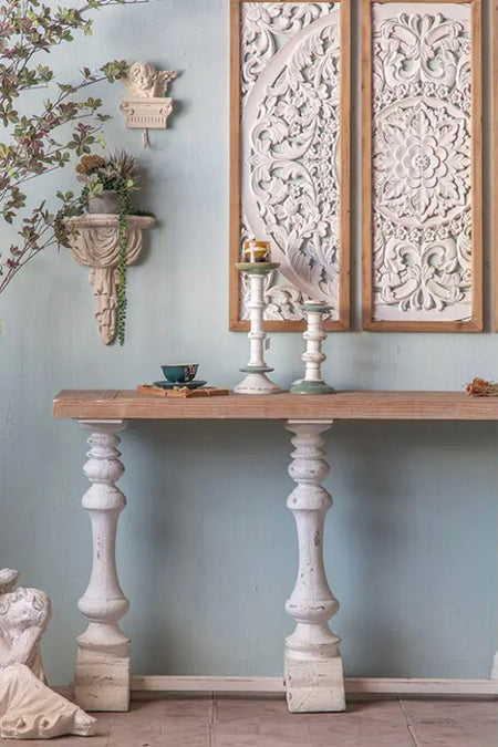 Nordic Style Entryway Console Home Furniture Rectangular Long Hallway Entry Accent Table