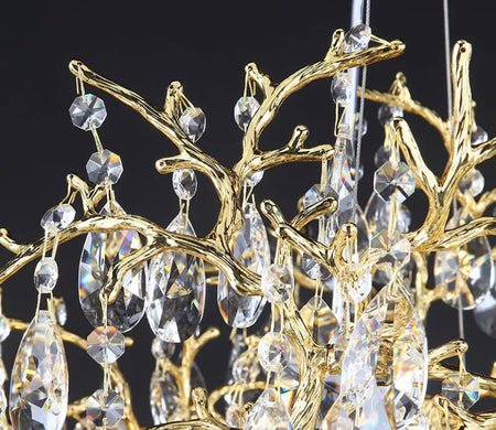 Designer Chandelier Modern Luxury Living, Foyer Room Crystal Lights