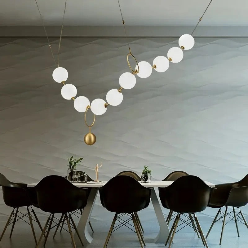 Designer Pendant Light Glass LED Hanging Home Living, Dining Room Lights