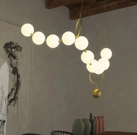 Designer Pendant Light Glass LED Hanging Home Living, Dining Room Lights