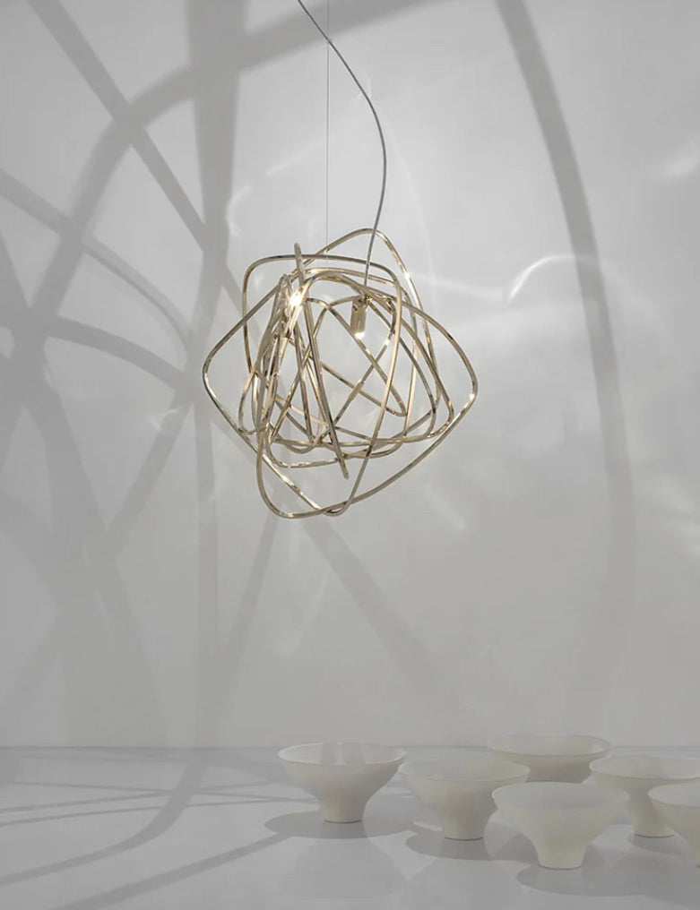 Designer Pendant Light Italian Black Art Deco Chandelier Luxury Dining, Living Room Lights