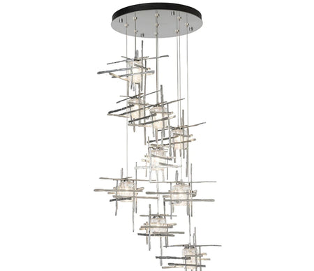 Modern Pendant Light Chrome Hall, Villa, Stair Chandelier Luxury Home Living Room Lights