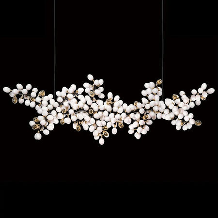 Modern Chandelier Designer High Horizontal Luxury Hotel, Home Living, Dining Room Lights
