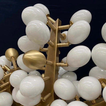 Modern Chandelier Designer High Horizontal Luxury Hotel, Home Living, Dining Room Lights