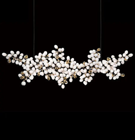 Modern Chandelier Designer High Horizontal Luxury Hotel, Home Living, Dining Room Lights