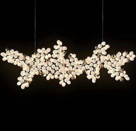 Modern Chandelier Designer High Horizontal Luxury Hotel, Home Living, Dining Room Lights