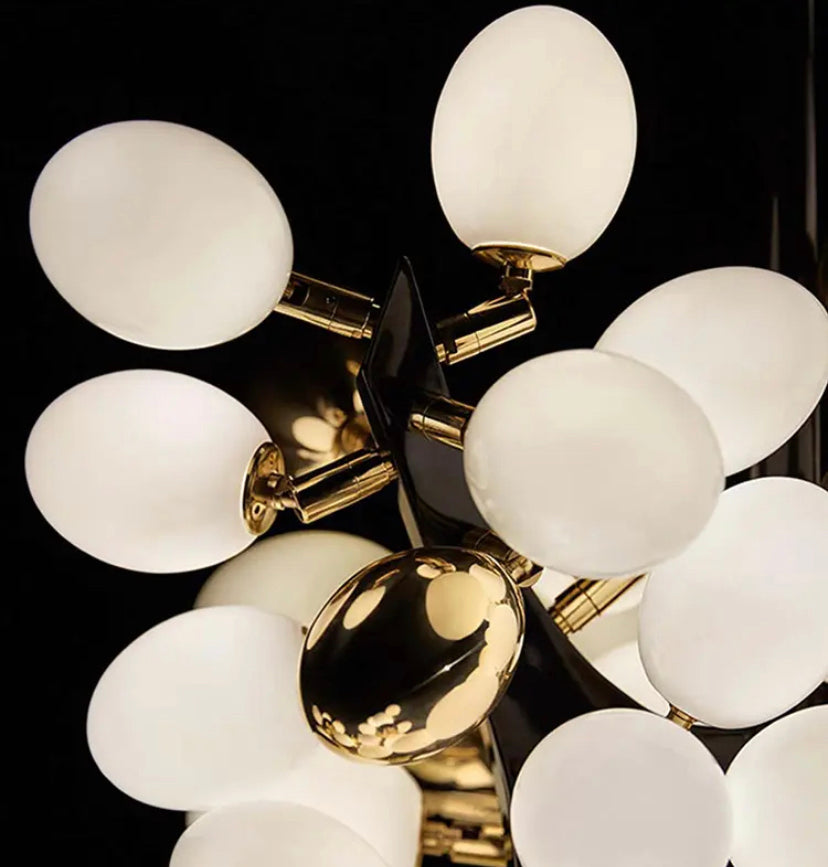 Modern Chandelier Designer High Horizontal Luxury Hotel, Home Living, Dining Room Lights