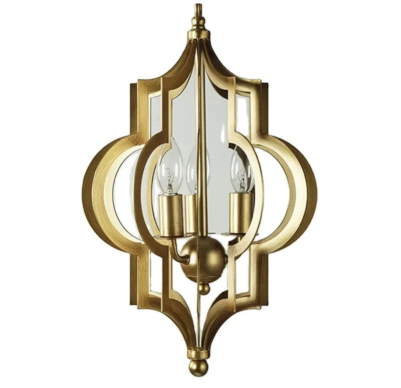Antique Pendant Light Brass Copper Pension, Home Dining Room Kitchen Luxury Lights