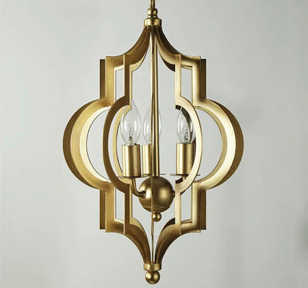 Antique Pendant Light Brass Copper Pension, Home Dining Room Kitchen Luxury Lights