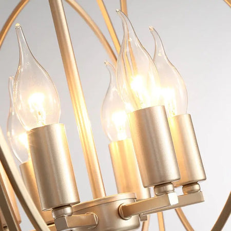 Modern Pendant Light American Design Iron Ball Deco Living, Dining Room Kitchen Lights