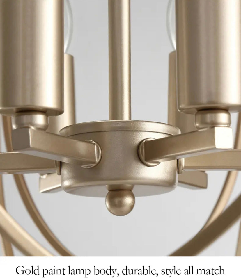Modern Pendant Light American Design Iron Ball Deco Living, Dining Room Kitchen Lights