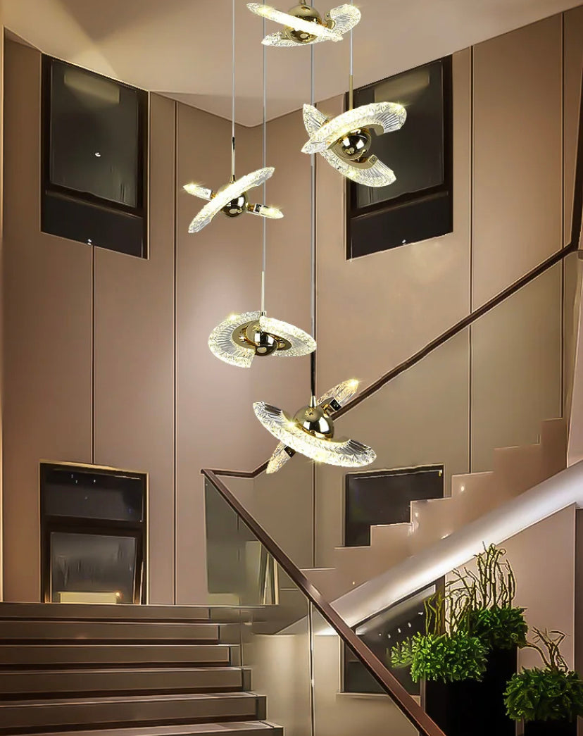 Modern Pendant Light Nordic Scandinavian Acrylic Indoor Living Room, Office, Stairs Lights
