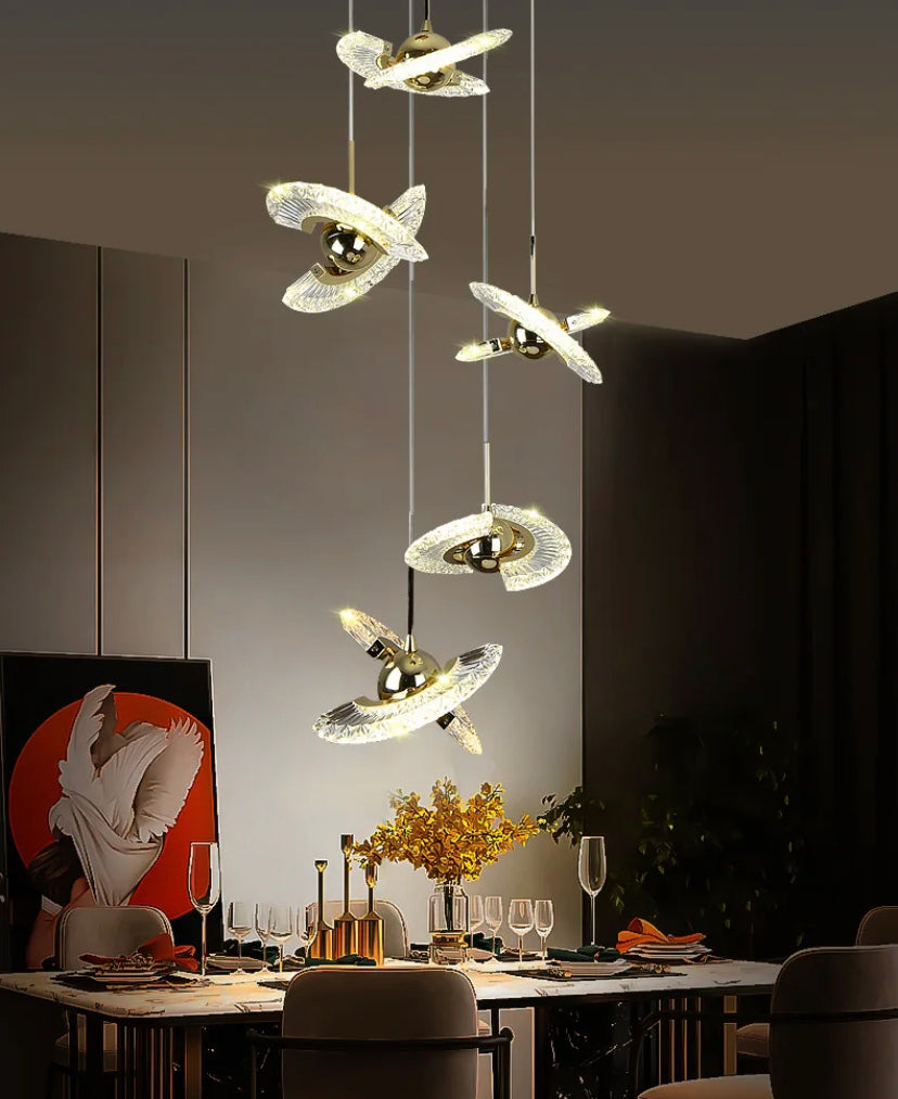 Modern Pendant Light Nordic Scandinavian Acrylic Indoor Living Room, Office, Stairs Lights