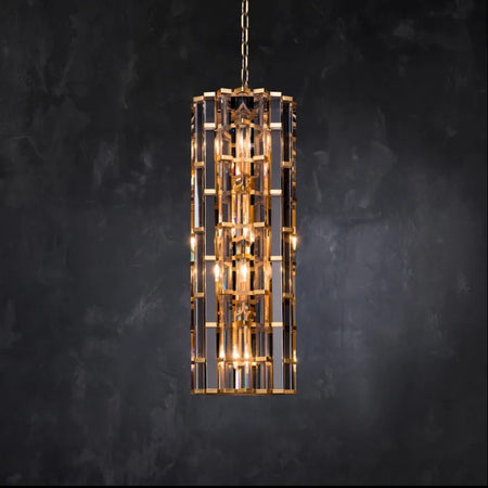 Classic Vintage Pendant Light Custom Hanging Living Room Dining Room Luxury Crystal Pendant Chandelier