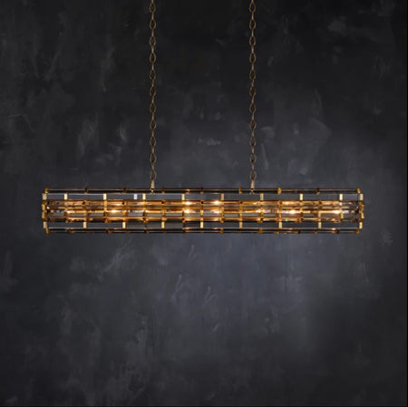 Classic Vintage Pendant Light Custom Hanging Living Room Dining Room Luxury Crystal Pendant Chandelier