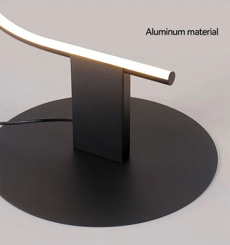Designer Floor Lamp Nordic Art Deco Curved Surface Home, Hotel Living Room Lamps