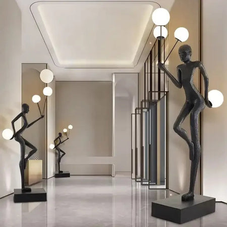 Designer Floor Lamp Luxury Art Sculpture Hotel, Office, Home Living Room Standing Floor Decor Lamps