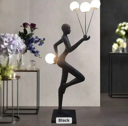 Designer Floor Lamp Luxury Art Sculpture Hotel, Office, Home Living Room Standing Floor Decor Lamps
