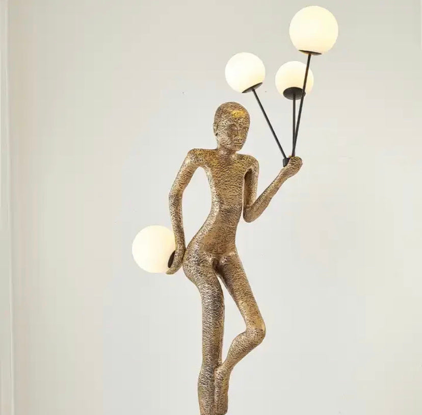 Designer Floor Lamp Luxury Art Sculpture Hotel, Office, Home Living Room Standing Floor Decor Lamps