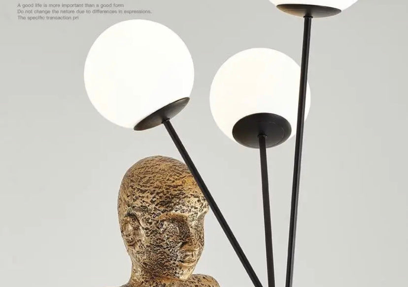 Designer Floor Lamp Luxury Art Sculpture Hotel, Office, Home Living Room Standing Floor Decor Lamps