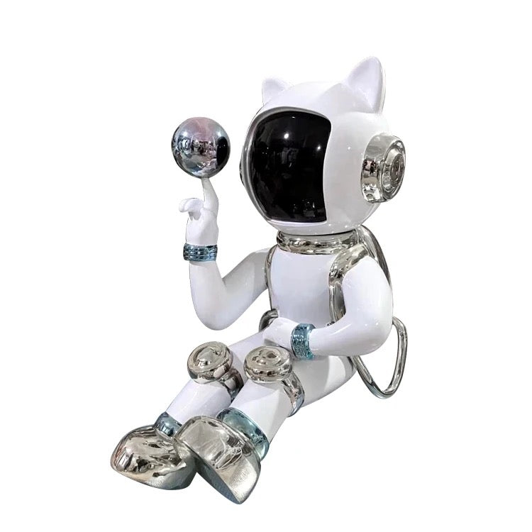 Designer Floor Lamp Astronaut Body Sculpture Art Decorative Home, Office Bedroom Living Room Standing Lights