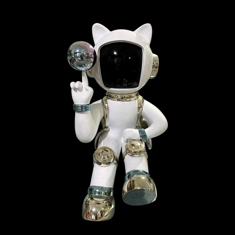 Designer Floor Lamp Astronaut Body Sculpture Art Decorative Home, Office Bedroom Living Room Standing Lights