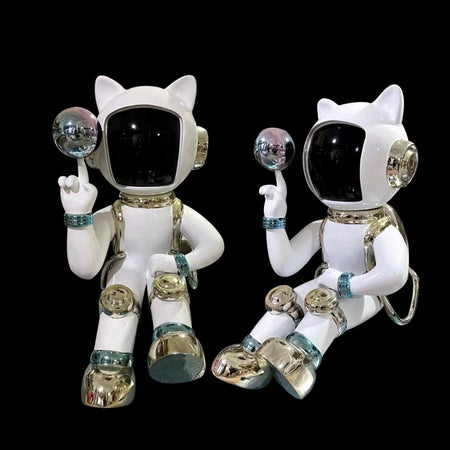 Designer Floor Lamp Astronaut Body Sculpture Art Decorative Home, Office Bedroom Living Room Standing Lights