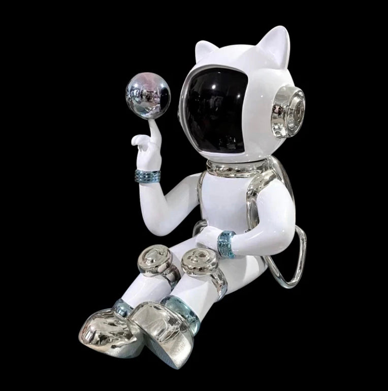 Designer Floor Lamp Astronaut Body Sculpture Art Decorative Home, Office Bedroom Living Room Standing Lights