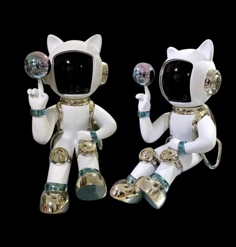 Designer Floor Lamp Astronaut Body Sculpture Art Decorative Home, Office Bedroom Living Room Standing Lights