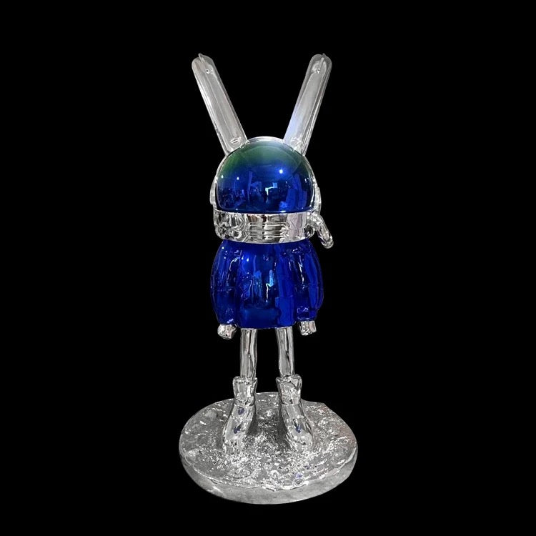 Designer Floor Lamp Large Astronaut Moonlight Rabbit Shape Art Sculpture Lights Home Bar Shop Decorative Lamps
