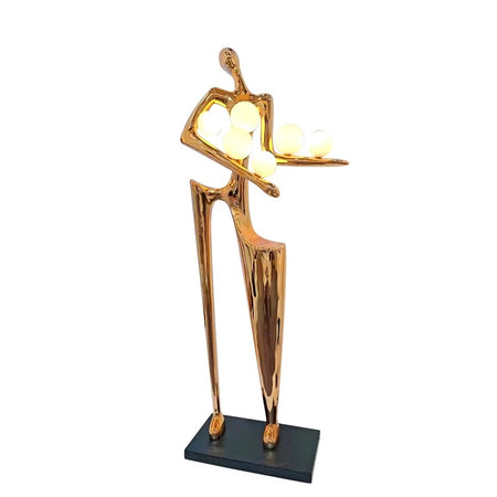 Modern Floor Lamp Luxury Glass Fiber Art Sculpture Office, Home Hall, Living Room Lamps