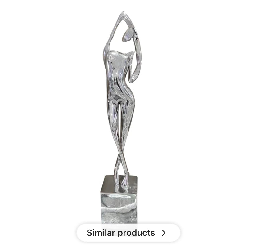 Modern Floor Lamp Luxury Glass Fiber Art Sculpture Office, Home Hall, Living Room Lamps