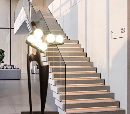 Modern Floor Lamp Art Large Design Standing Lights Hotel, Home Living Room, Lobby Deco Floor Lamps