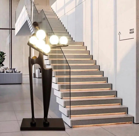 Modern Floor Lamp Art Large Design Standing Lights Hotel, Home Living Room, Lobby Deco Floor Lamps