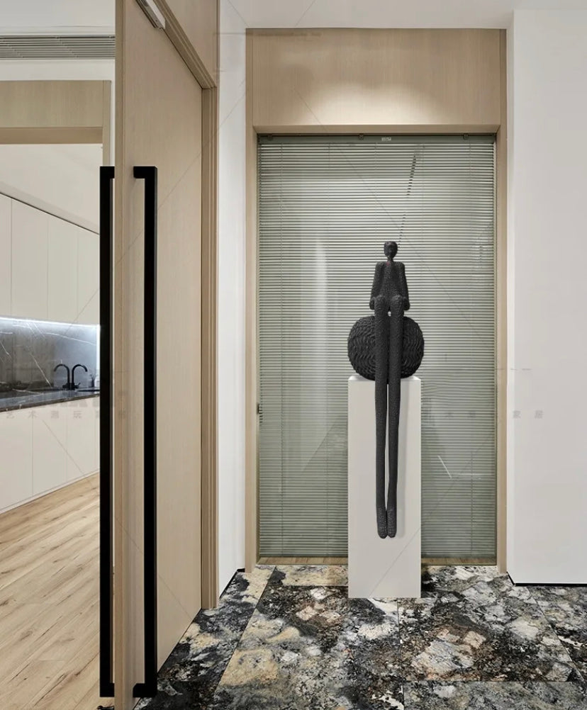 Modern Floor Lamp Art Decor Human Creative Design Led Standing Light Indoor Hotel. Home, Villa Living Room Floor Lamps