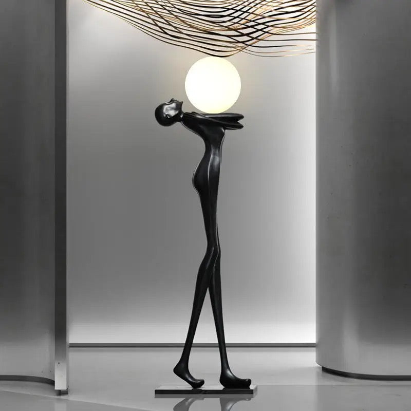Designer Floor Lamp Creative Art Sculpture Floor Light Hotel, Home Lobby, Living Room Large Standing Lamps