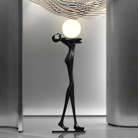 Designer Floor Lamp Creative Art Sculpture Floor Light Hotel, Home Lobby, Living Room Large Standing Lamps