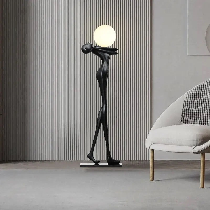 Designer Floor Lamp Creative Art Sculpture Floor Light Hotel, Home Lobby, Living Room Large Standing Lamps