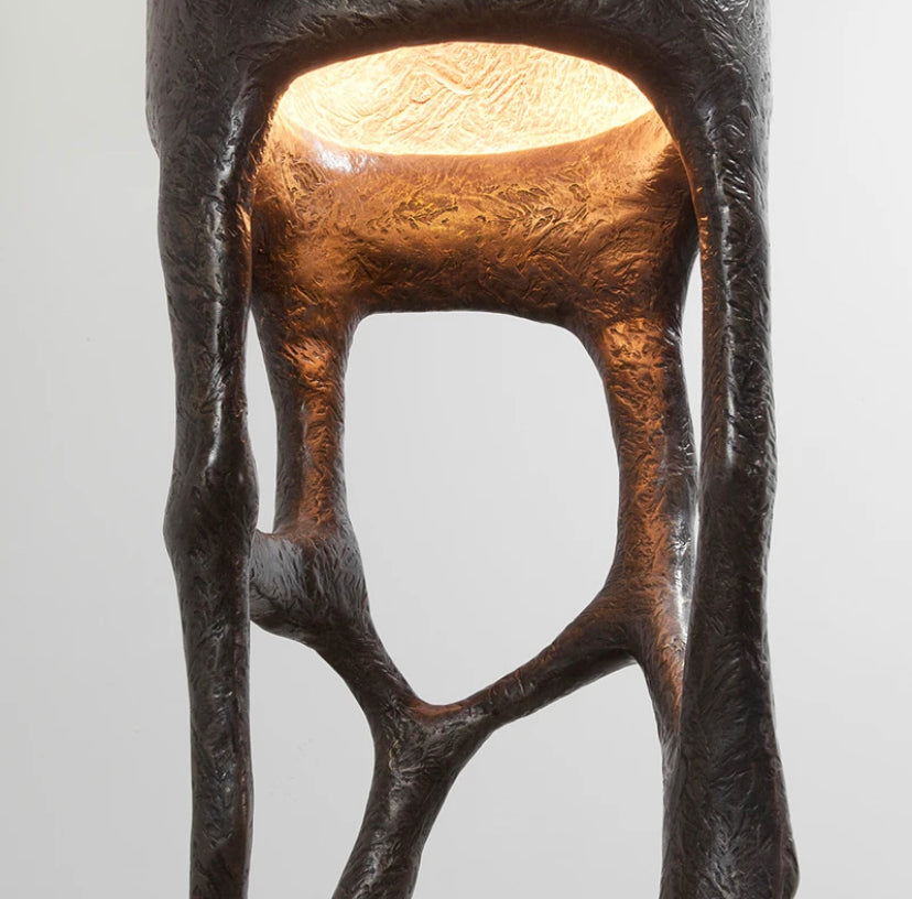 Modern Floor Lamp Art Design Tree Crotch Sculpture Light Hotel, Villa Living Room Standing Lamp