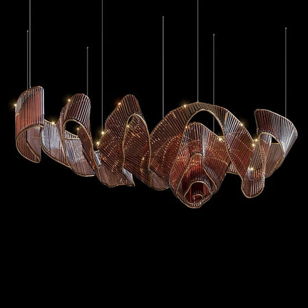 Elegant Design Pendant Chandelier Residential Decoration Hotel Lobby Stairscase Villa Custom LED Pendant Lights