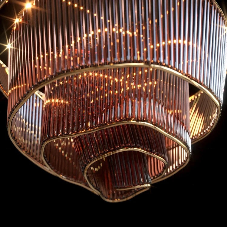 Elegant Design Pendant Chandelier Residential Decoration Hotel Lobby Stairscase Villa Custom LED Pendant Lights