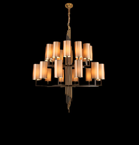 Modern Creative Crystal Chandelier Indoor Home Staircase Hotel Lobby Luxury Custom Crystal Pendant Chandelier